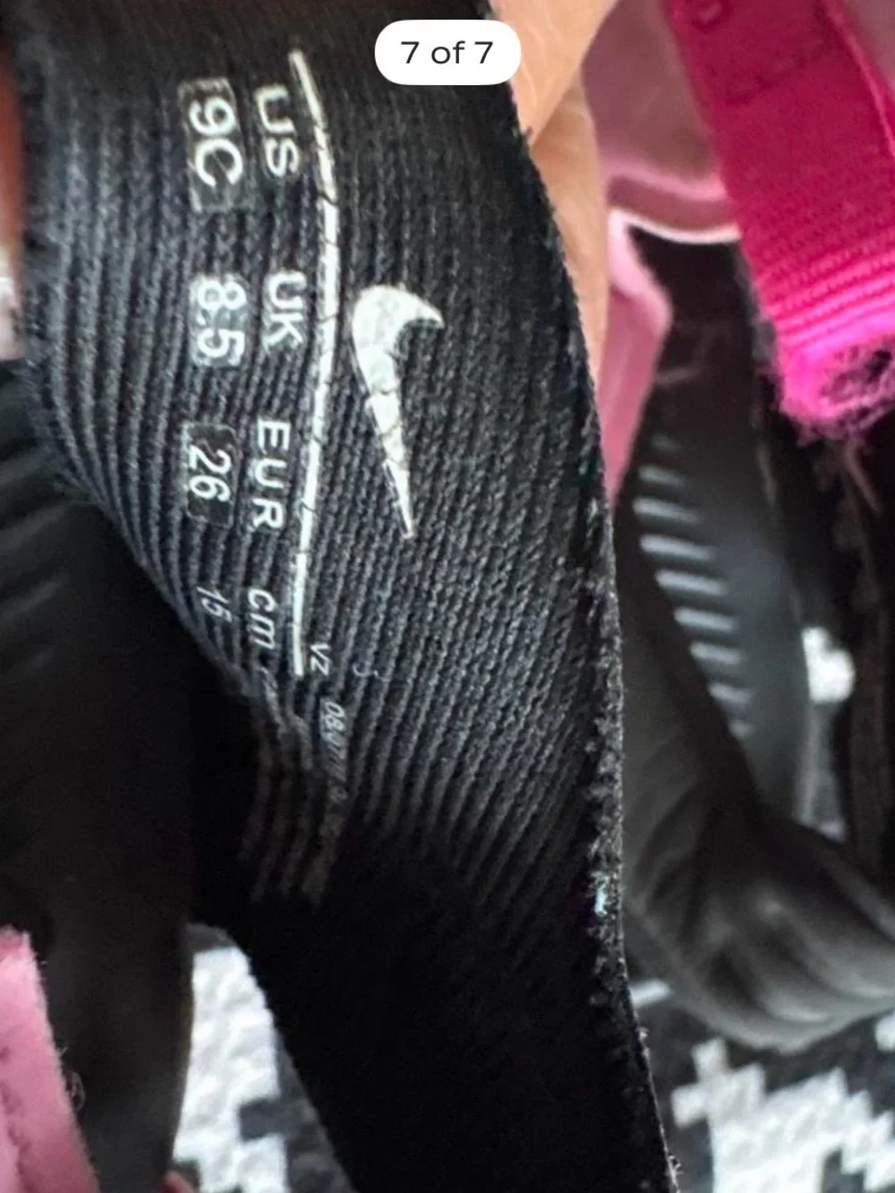 Nike Women’s Pink and Black Water Sandals